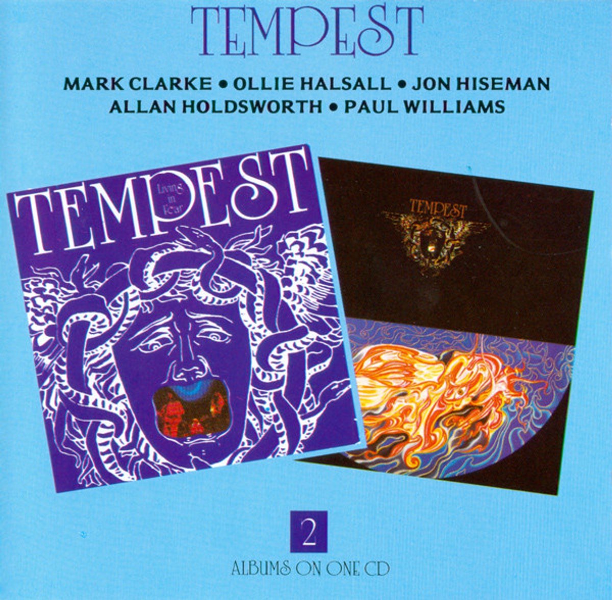Tempest – Tempest / Living In Fear - 2 Albums op 1 CD