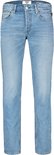 Jean Replay bleu clair pour homme avec étiquette et logo sur la poche arrière.
