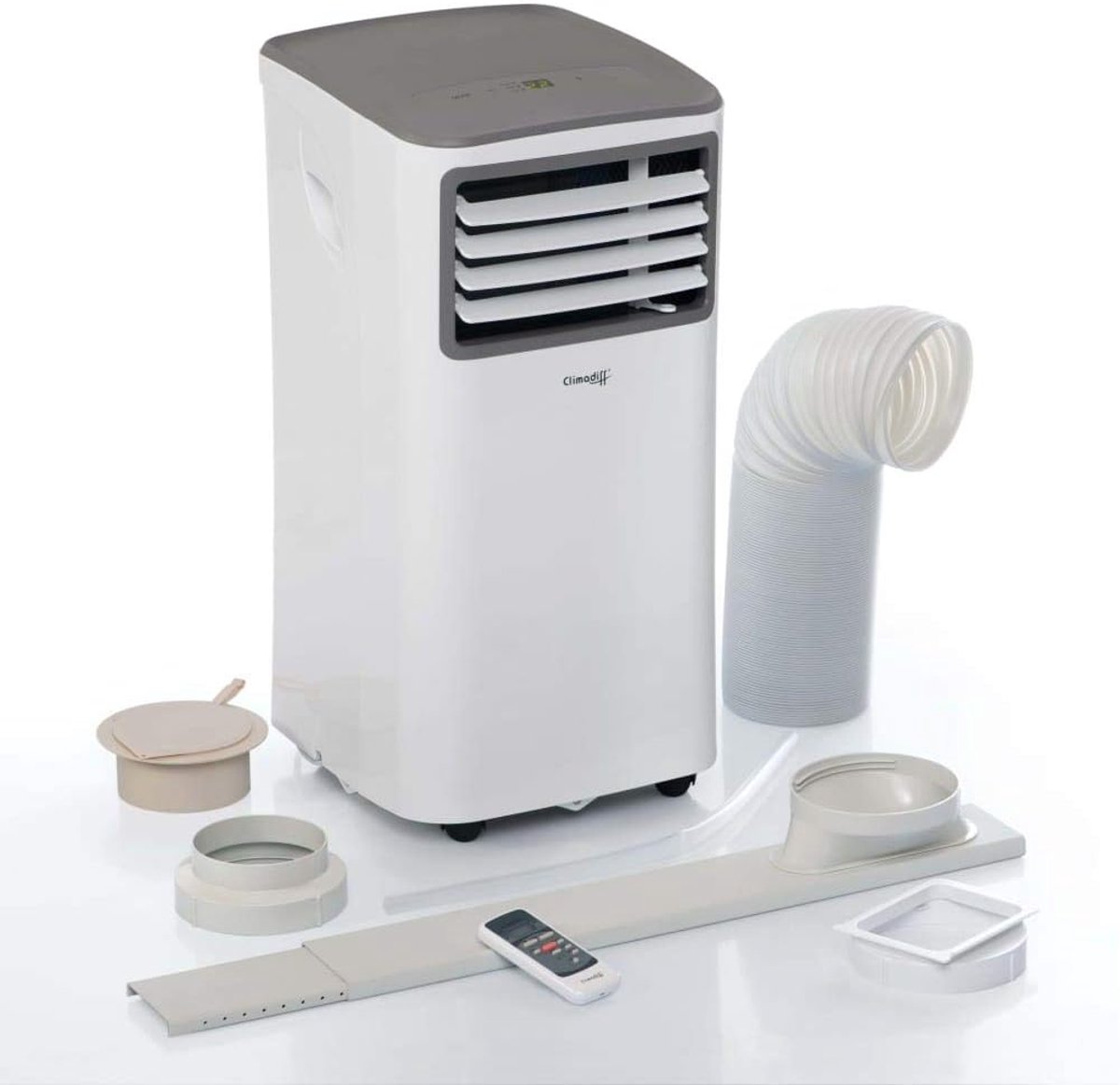 Climadiff CLIMA7K1 - Mobiele airconditioner - 14m2 - 7.000 BTU - Wit