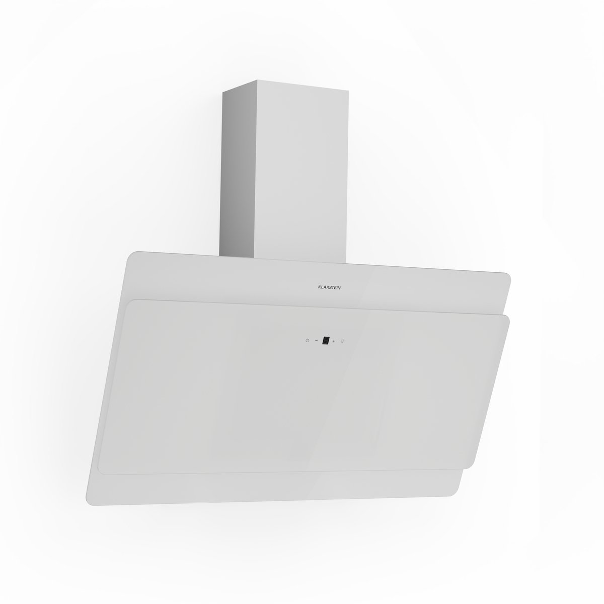 Aurica 90 afzuigkap 90 cm afvoer: 610 mÂł/h led touch glas wit