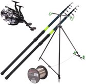 NGT Beachcaster Set Deluxe 3.66m (100-200g) - Visspullen