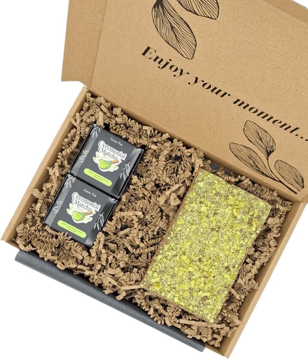 Matcha & Dubai Bar Brievenbuscadeau
