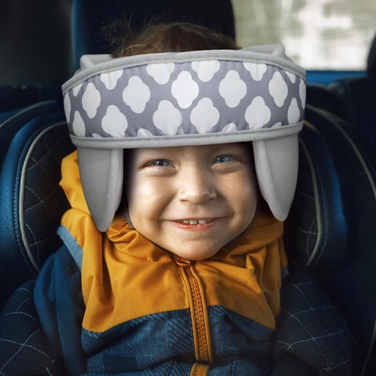 Neksteun voor Kinderen - Nekkussen Autostoel - Neksteun - Hoofdband - Hoofdsteun Voor In De Auto - Hoofdsteun Kussen - Hoofdsteun voor kinderzitje - Hoofdsteun voor Autostoel - Universele Instelbare Reis Hoofdsteun - Veiligheid en Bescherming van Merkloos — afbeelding 2