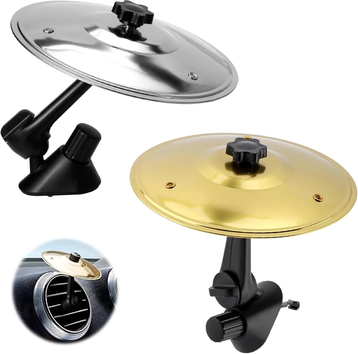 1 Pièces Cymbale Voiture,Cymbales D'aération De Voiture, Mini