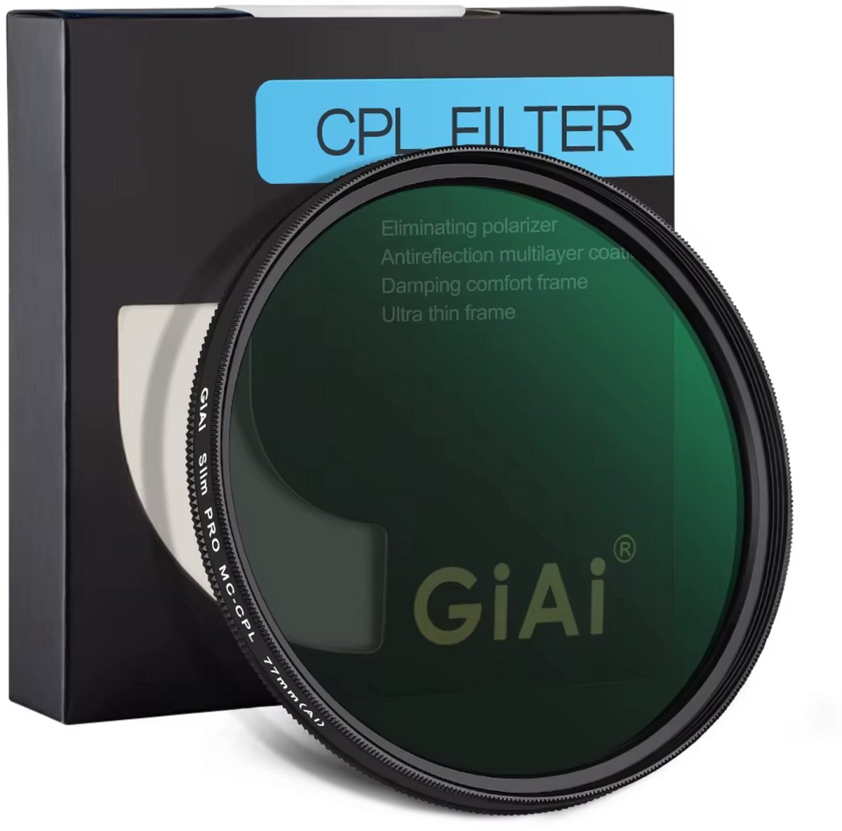 GiAi 77mm Nova Pro MRC nano coated circulair polarisatie filter CPL polarisatiefilter