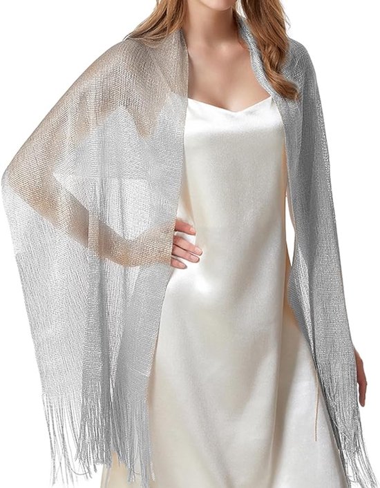 WE Fashion Dames jurk met glittergaren
