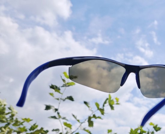 WK Premium Sportieve Zonnebril - TR90 Ultralicht Frame met Zachte Rubberen Neus- & Oorpads - Gepolariseerde UV400 Lenzen met REVO Coating - Comfort & Helder Zicht voor Onderweg van Merkloos — afbeelding 2