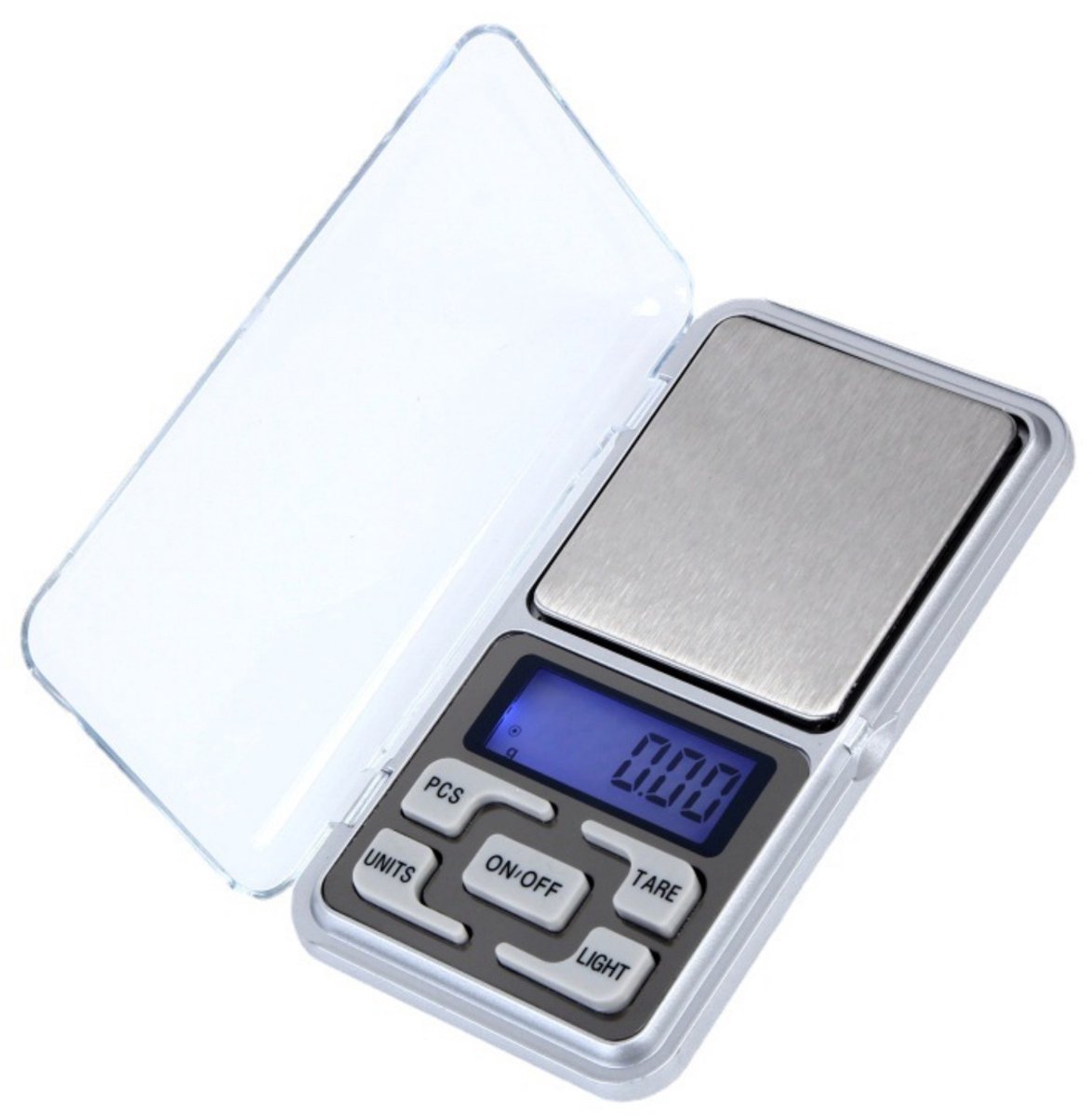 EXCITAT Weegschaal keuken - Precisie Weegschaal - Digitale Keukenweegschaal - Hoge Nauwkeurigheid Milligram Weegschaal - 0.01 tot 500 gram