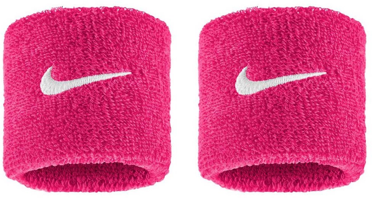 Nike Accessories Swoosh Classic Polsband 2 Eenheden Roze Man,Vrouw