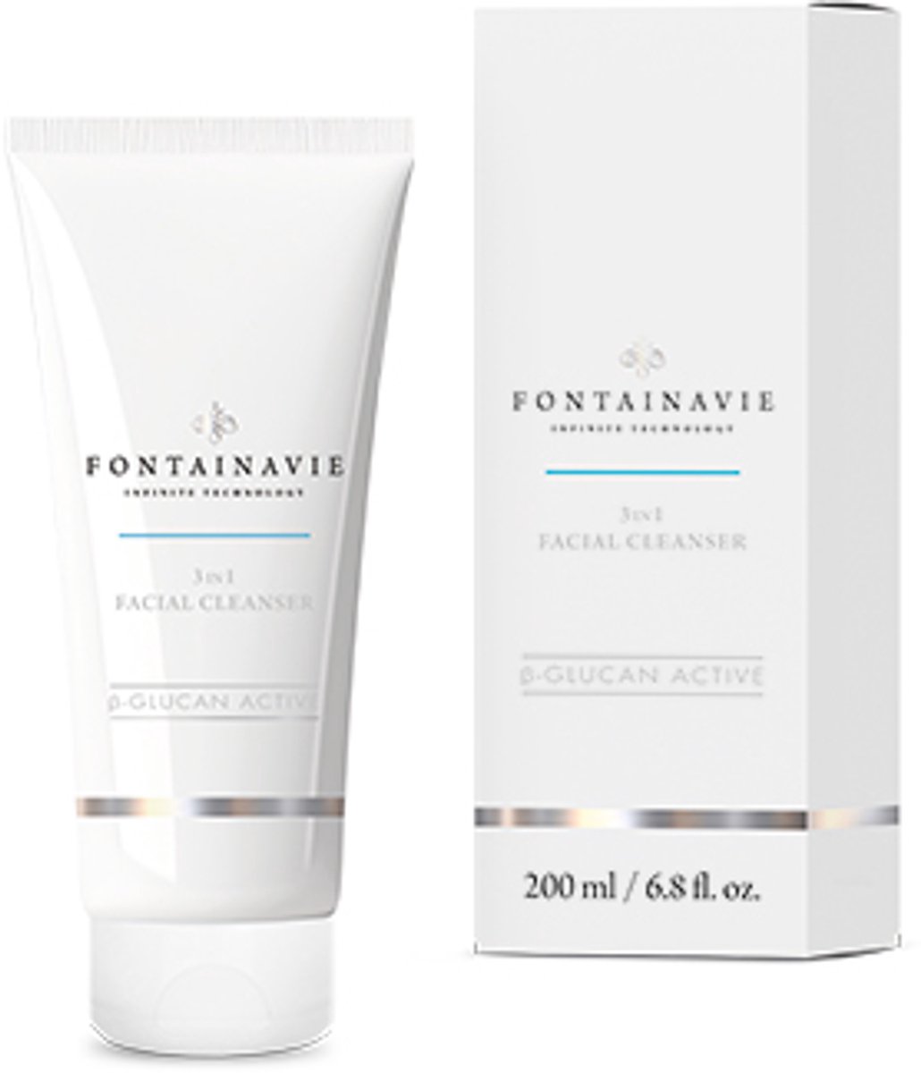 3 in 1 Gezichtsreiniger 200 ml B-GLUCAN ACTIVE FONTAINAVIE
