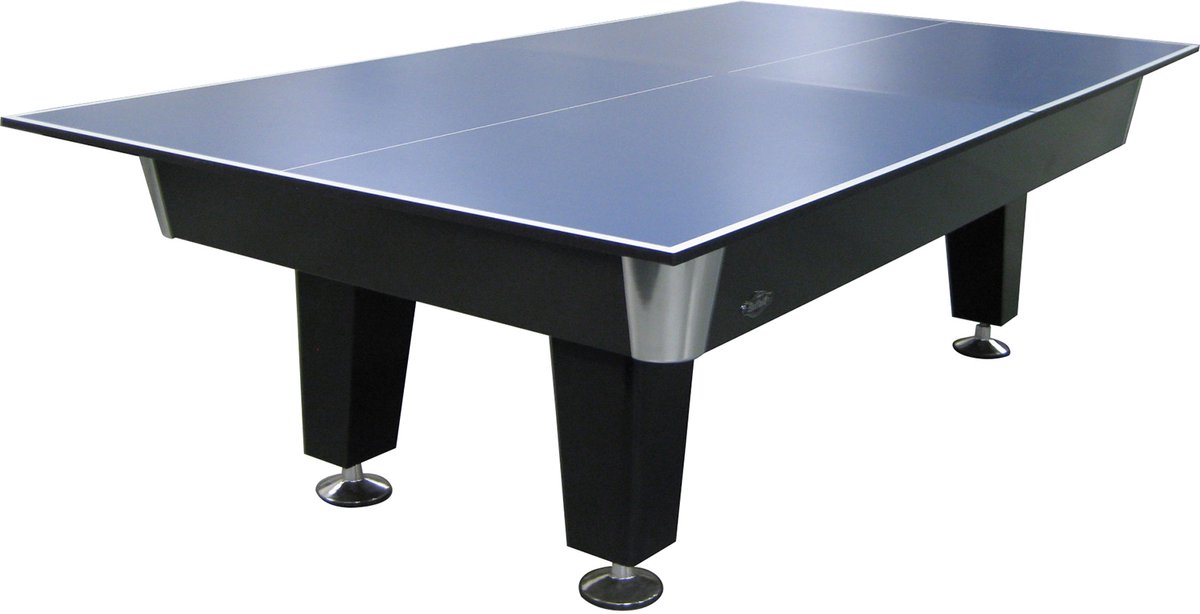 Tafeltennis top voor pooltafels blauw