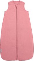 Roze Meyco babylaapzak, gevoerd, met ritssluiting.
