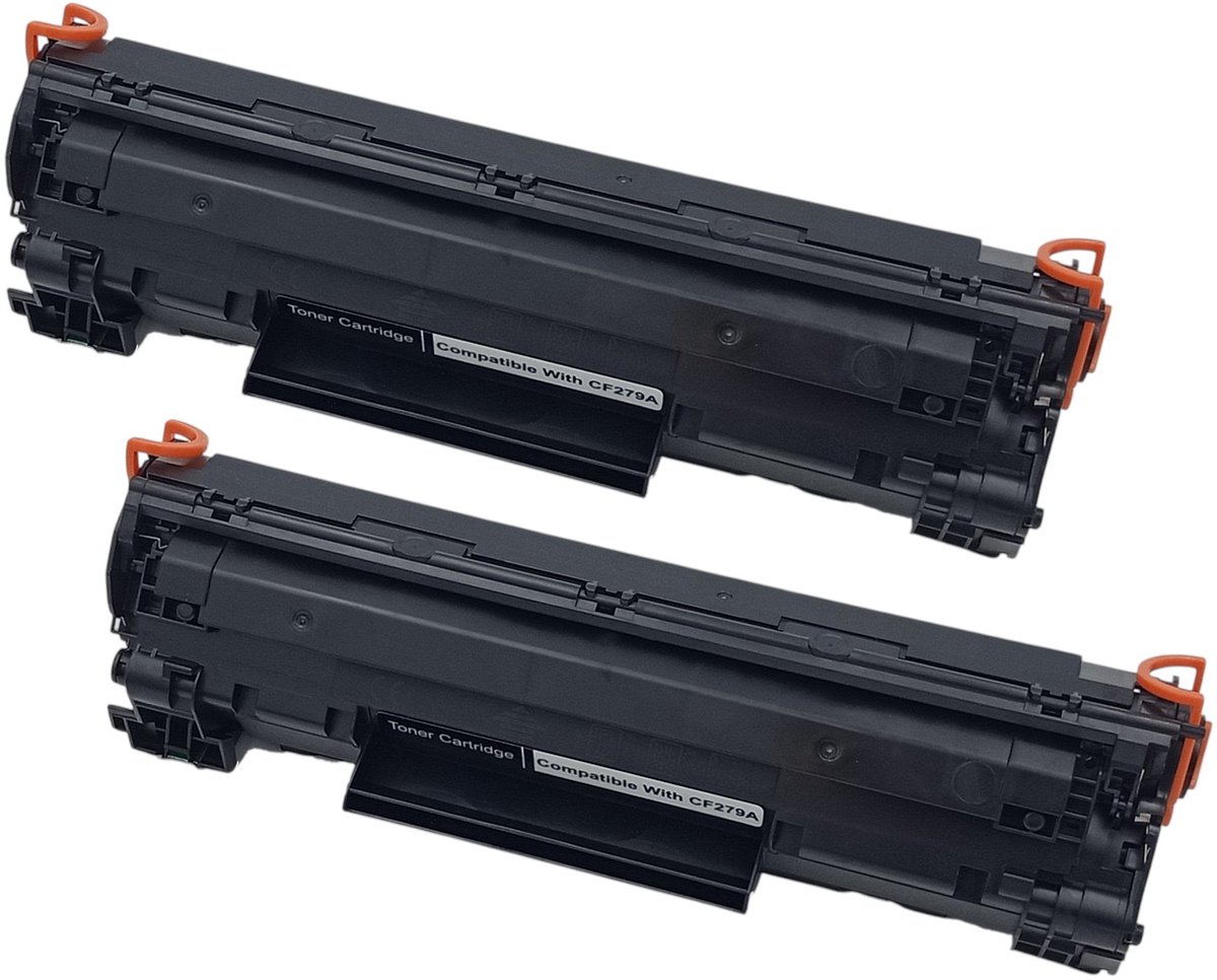 KATRIZ® husimerk toner 2x CF279A (HP 79A)| 2x 1000 Pagina's | Geschikt voor HP LaserJet Pro M12a / LaserJet Pro M12w / LaserJet Pro M26a / LaserJet Pro M26nw |