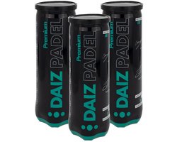 DAIZ PADEL BALLEN - Premium Padelballen (9 stuks) - Maximale Duurzaamheid & Controle - Ontwikkeld Met Input Van Profs Voor Topprestaties