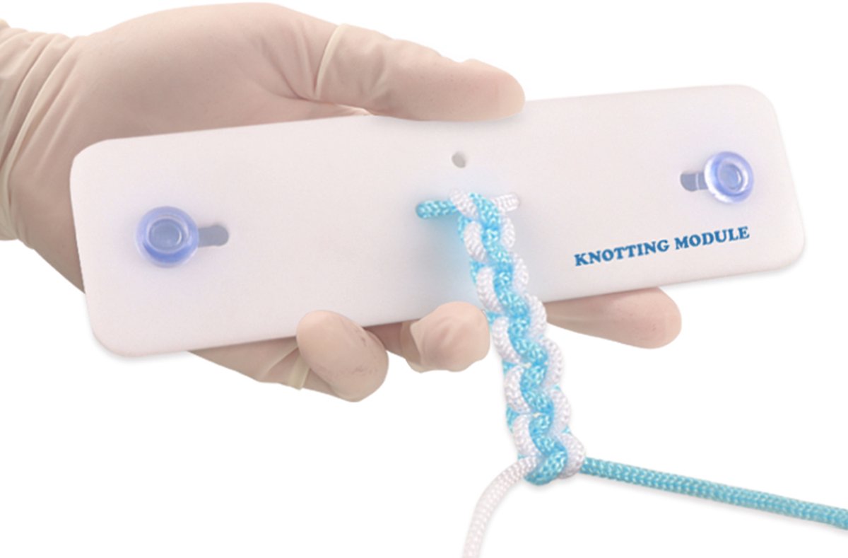 Knoopsimulator small – leren knopen – chirurgisch knopen – hechten – chirurgie – geneeskunde – Mast Medical