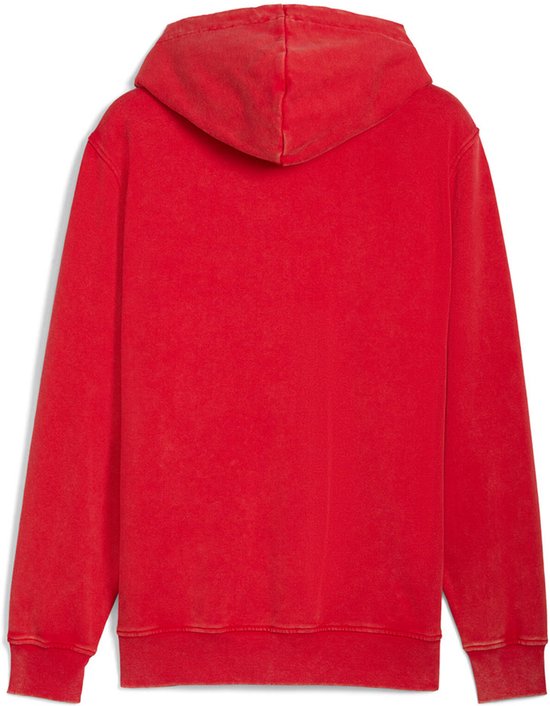Puma Ferrari Sportswear Relaxed Fit Trainingsjack Rood S Man van Merkloos — afbeelding 2