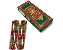 Neeta 4 pack 100% natuurlijke hennapasta haarverf kegels roodbruine kleur - Langdurig en chemicaliënvrij | Gebruiksklare tubes voor spot haarkleuring en body art met Kajal Sticker