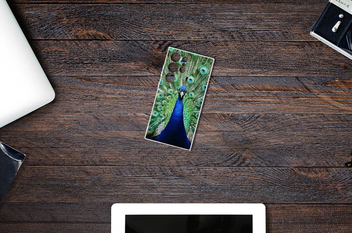 Samsung Galaxy S24 Ultra TPU Hoesje Pauw