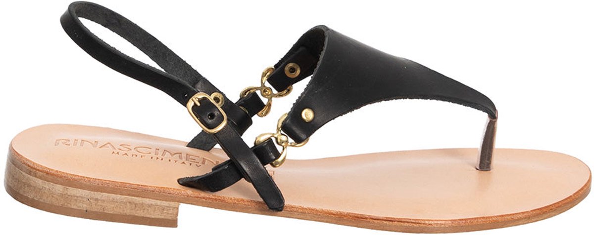 Rinascimento Sandalen Natuurlijk Leer - 38