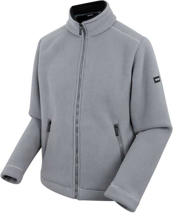 The Regatta Garrian Ii Bomber Jacket - Homme - Avec doublure en tissu Sherpa - Gris clair