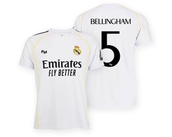 Bellingham Real Madrid Thuis Shirt Kinderen 25/26 - Maat 164 - Sportkleding - Voetbalshirt - Jongens & Meisjes - Jude Bellingham - Polyester