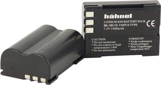 Batteria Li-Ion 7,4V 1500mAh Per Olympus PS-BLM1 – Ricambio Compatibile Per Fotocamere, 11Wh