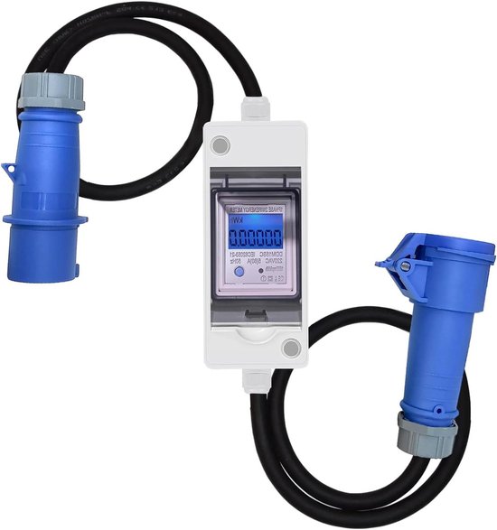 Schwabe 61758 Camping CEE Energieverbruiksmeter ROCO 3 230V/16A IP44