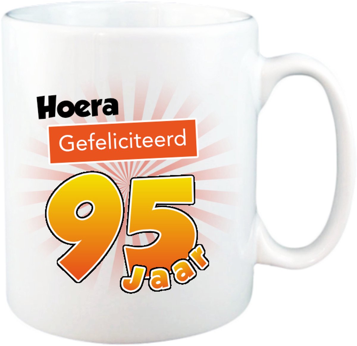 Mok 95 Jaar - Verjaardagscadeau 95 Jaar