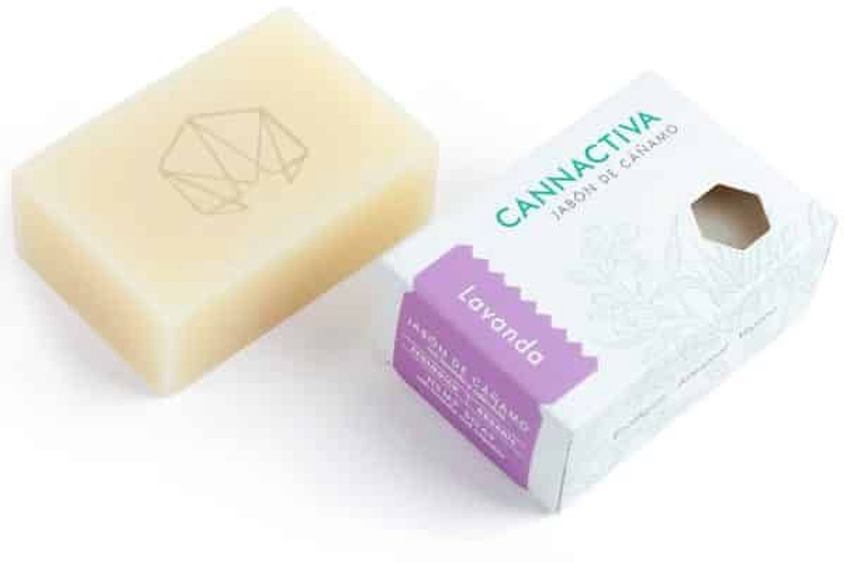 Hennepzeep met Lavendel – Natuurlijke & Handgemaakte Zeep Cannactiva