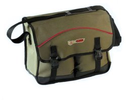 EXC Vistas 4034 - Donkergroen - 37x15x30cm - Schoudertas - Vistas met schouderband - Tas voor Vissen