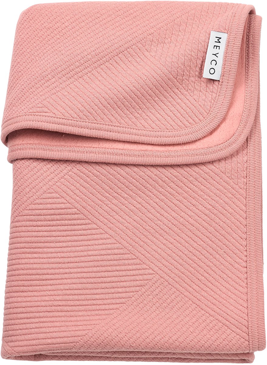 Meyco Baby Pure Jacquard Flannel Ledikantdeken 100x150 cm