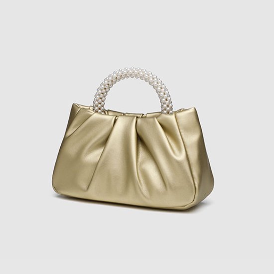 Fecialy Damestas van PU-leer, clutch, portemonnee, ruikende handtassen, formele avondtas, chic, zachte knoedels, crossbody tas, party, bruiloft, zwart