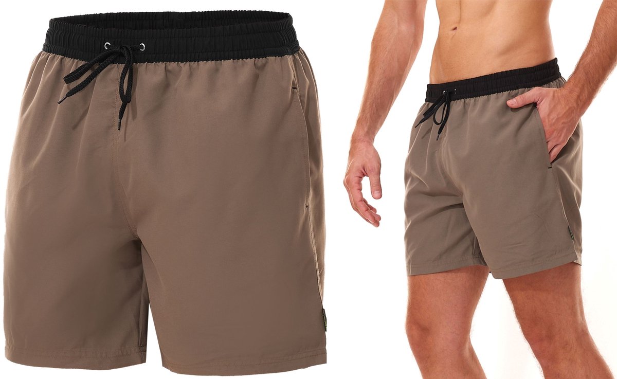 ZAGANO - Zwemshort heren - Sneldrogende - Sport zwemshort - Strandshort heren