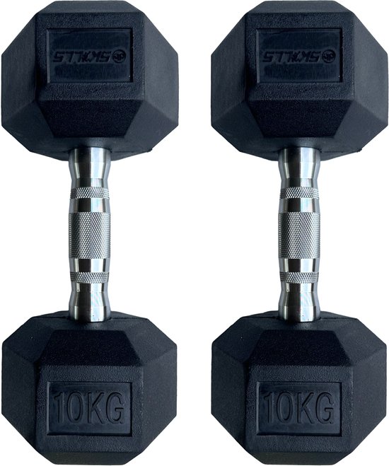 db SKILLS 10KG Dumbbell set 2 stuks - gewichten - sport - fitness