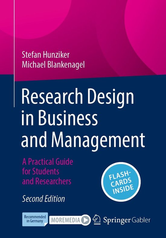 Business and Management (R0) - Research Design in Business a ... - cover