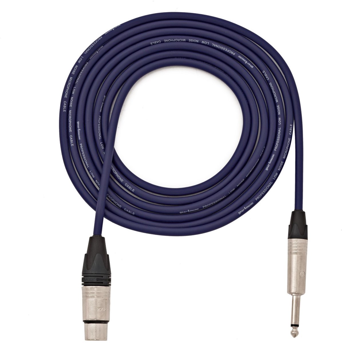 SubZero (F) XLR naar Jack kabel, 6 m