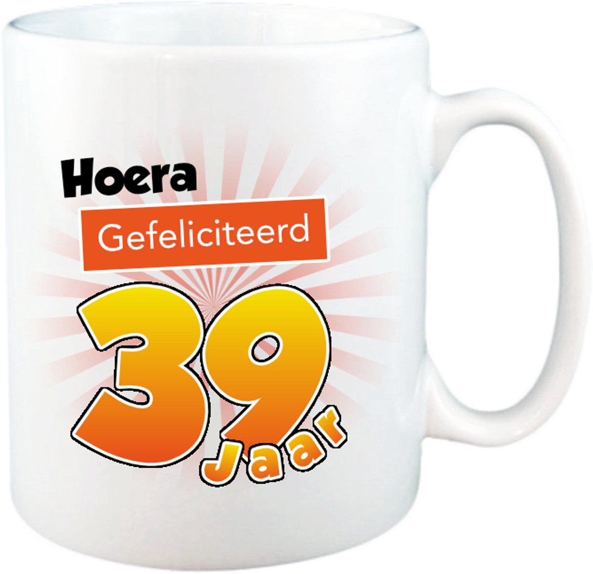 Mok 39 Jaar - Verjaardagscadeau 39 Jaar