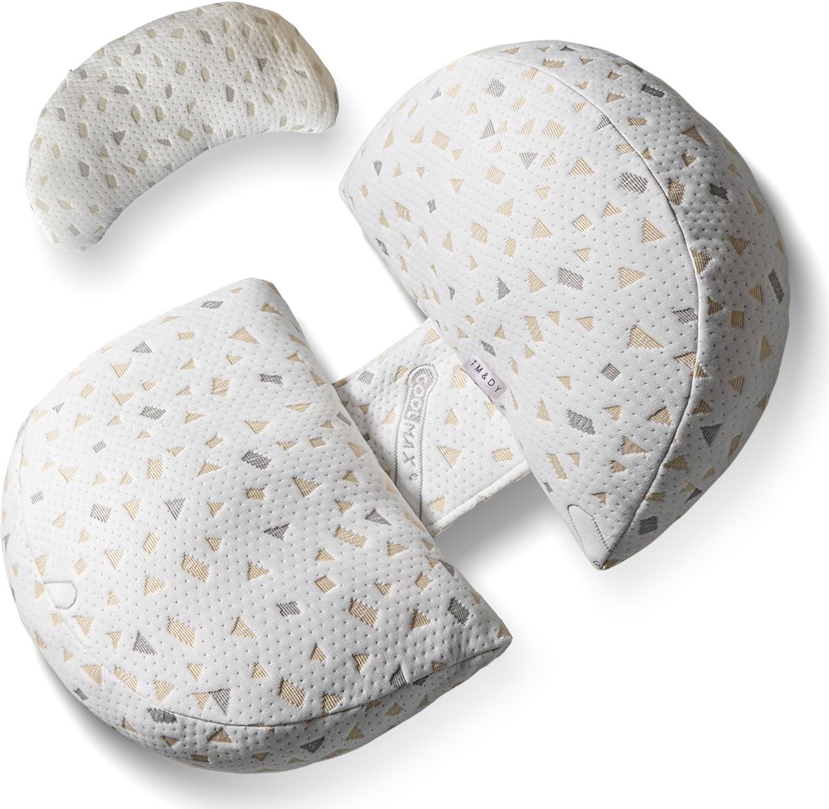 TM&DY Zwangerschapskussen - Zijslaapkussen Volwassenen - Lichaamskussen - Voedingskussen - XS - Body Pillow - Afneembare Hoes - Wasbaar