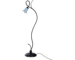 Tiffany Vloerlamp Lovely Gentian Blue - Art Deco Trade