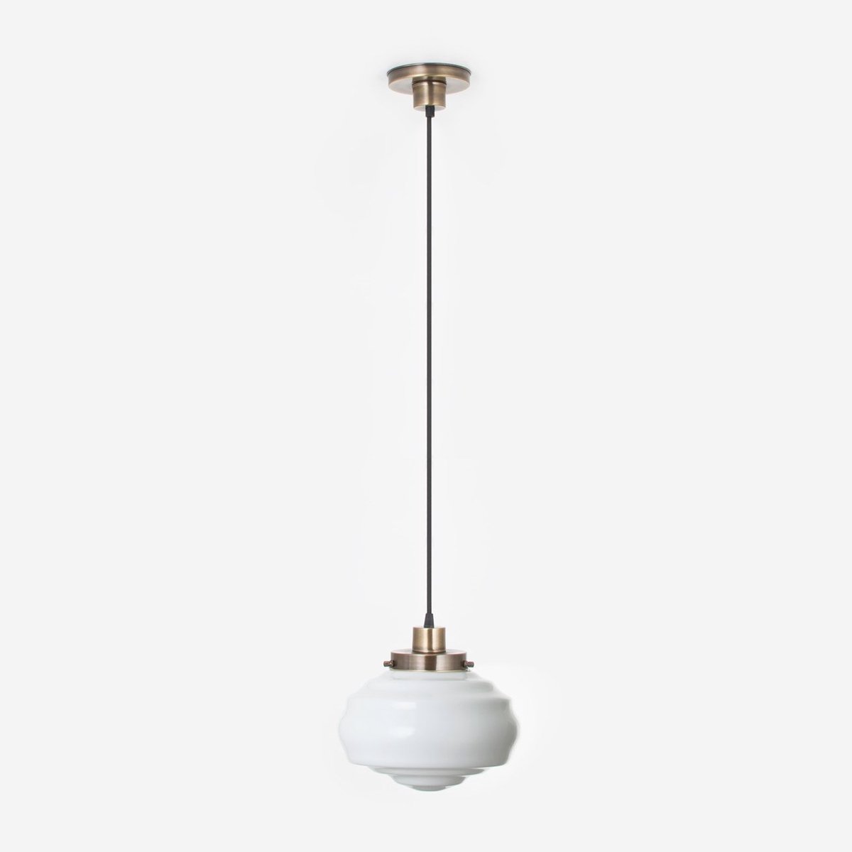 Coloured by Art Hanglamp aan snoer Alphonse 20's Brons - Art Deco Trade