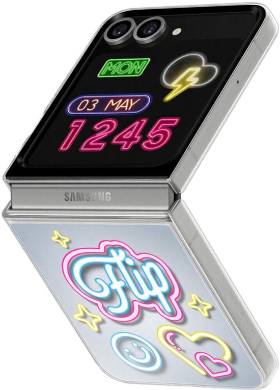 Samsung Galaxy Z Flip6 hoesje - Flipsuit case - Transparant