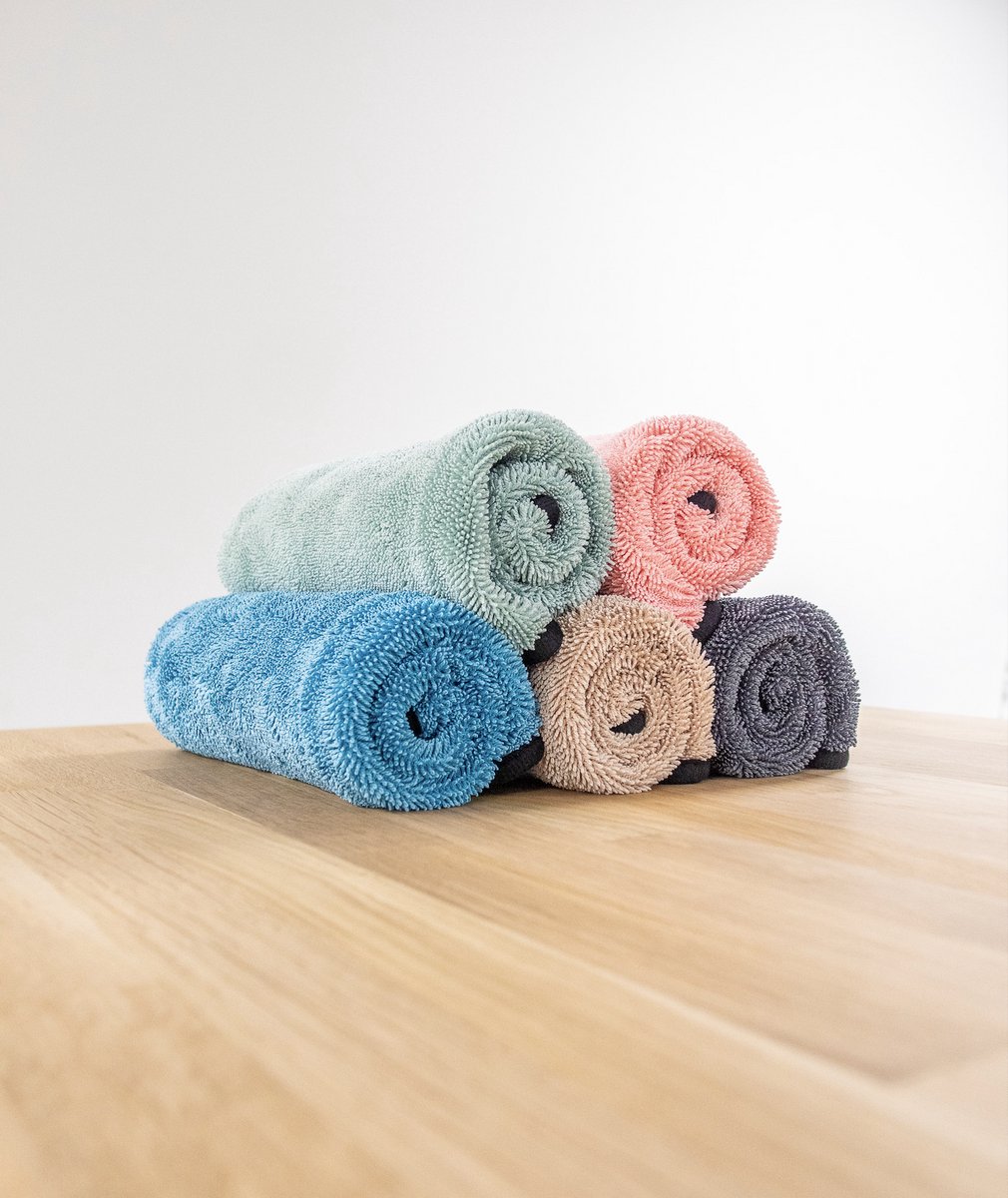 Goedkoopste FRM droogdoek Quick Dry 40x60 - Grijs - Voor badkamer, Ramen, Keuken - Streeploos, super absorberend, Herbruikbaar, Duurzaam