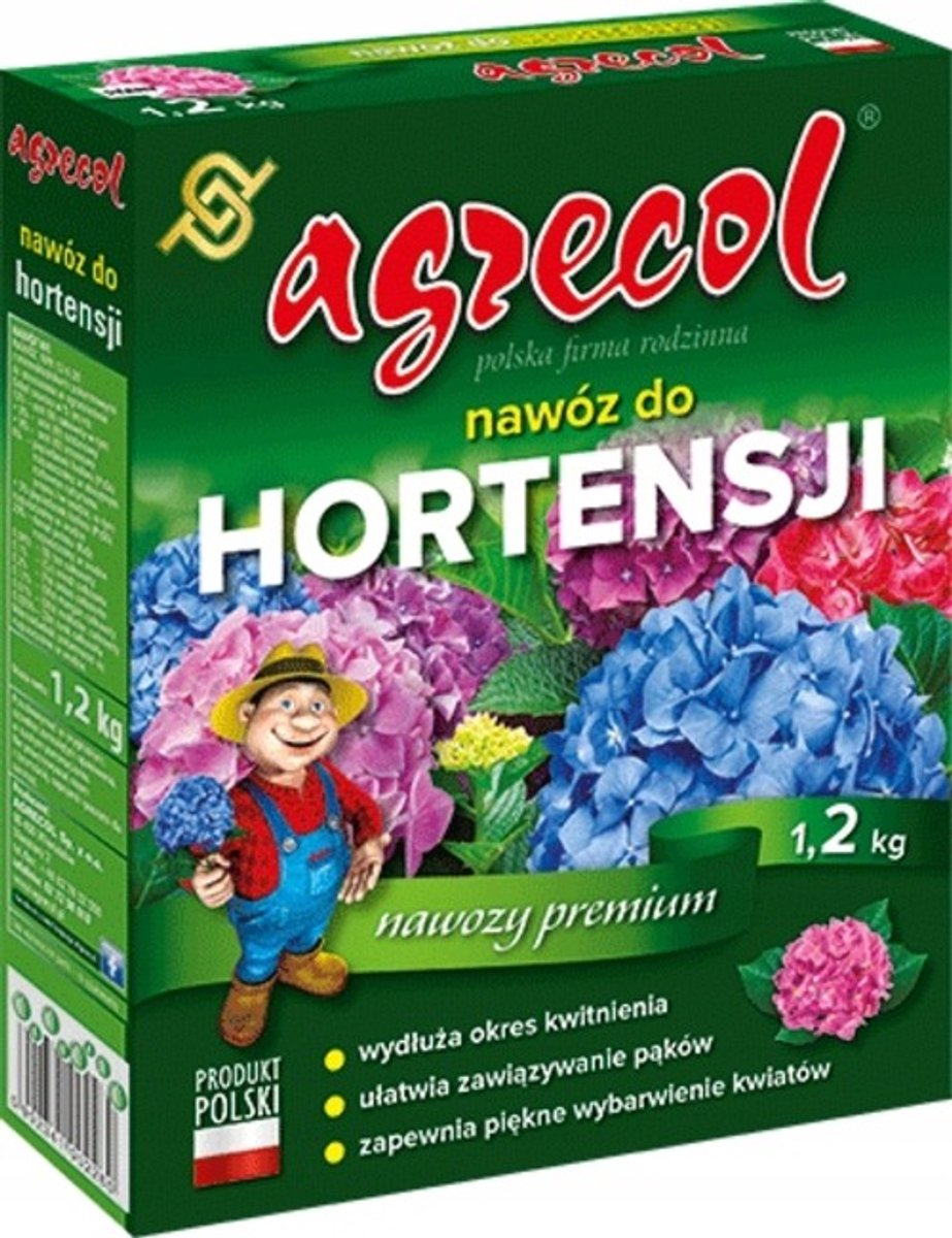 Agrecol - Granulaten Voor Hortensia - High Potassium - Geschikt voor Alle Soorten