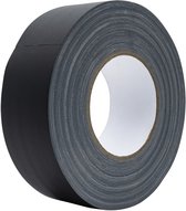 Megatape UT80 Matt Duct Tape - Gaffa Tape 50 mm x 50 meter - Zwart