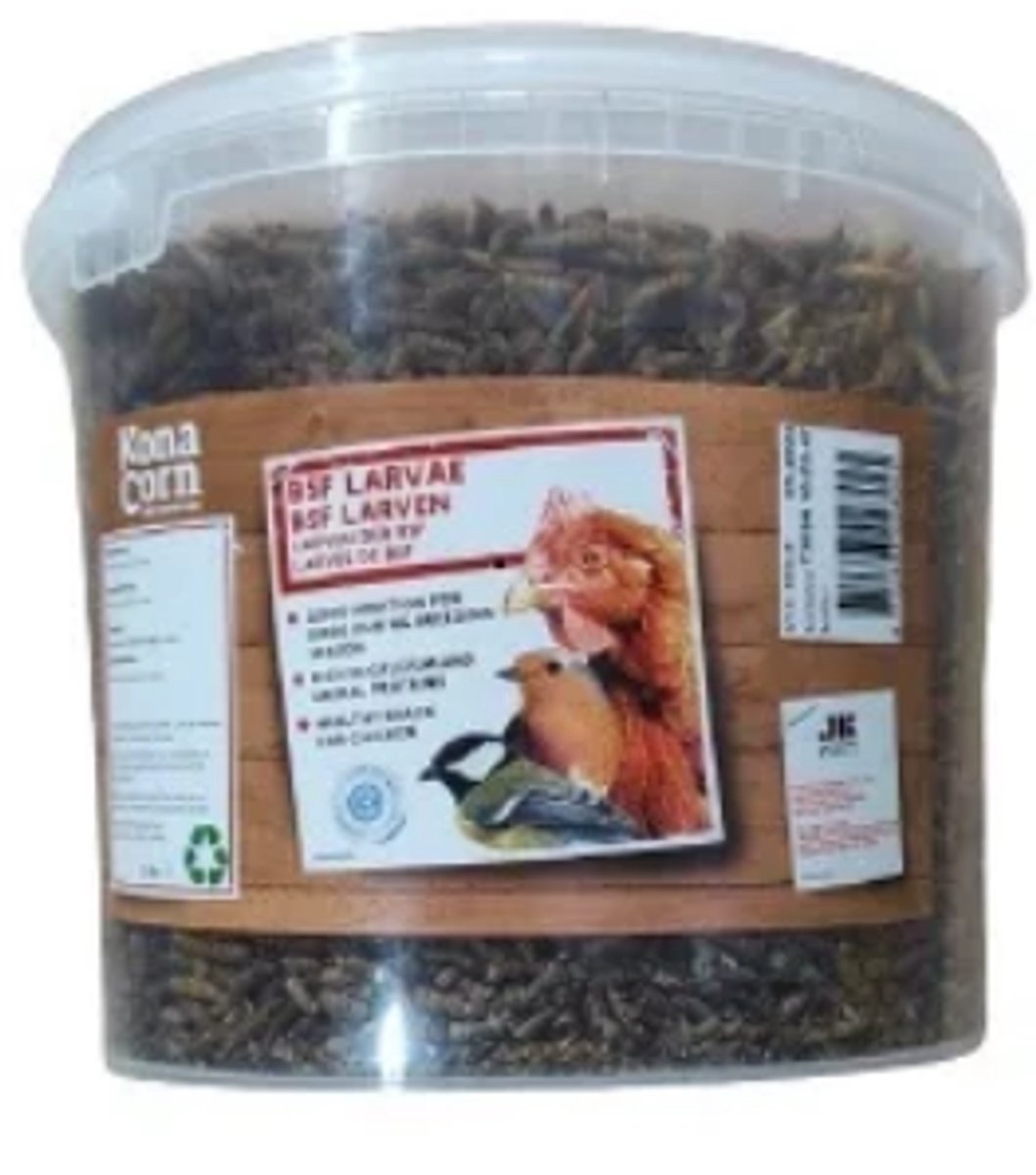 Konacorn BSF larven 5 liter