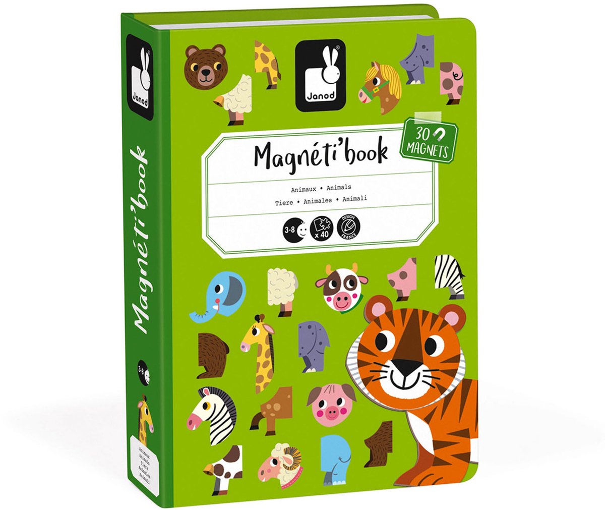 Janod - Magnetibook - Dieren — afbeelding 5