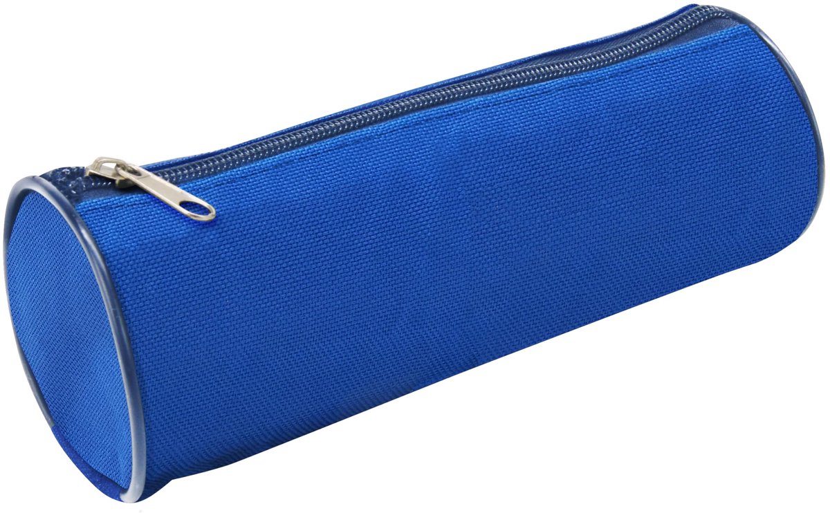 Ibenzoa® Praktische en Stijlvolle Ronde Etui voor School, Werk en Reizen met Rits
