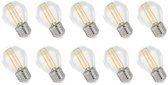 Ampoule LED Spectrum E27 1W 230V - 100 Lumen - Blanc chaud 2700K - Lumière chaleureuse - Économe en énergie - 10 pièces