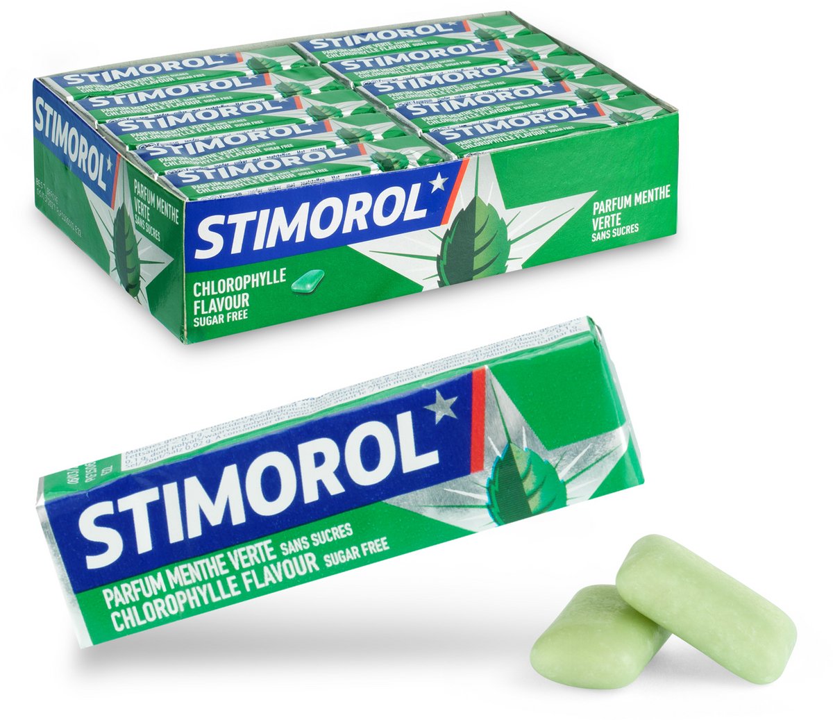 Stimorol Chlorophylle - Kauwgom - Suikervrij - 1x30stuks