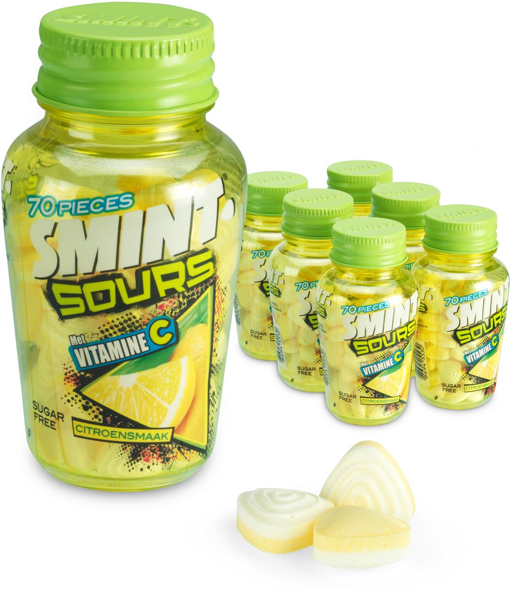 Smint Sour Lemon Mints